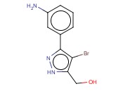 (3-(3-AMINOPHENYL)-4-BROMO-1H-PYRAZOL-5-YL)METHANOL