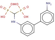 [(3'-AMINO-BIPHENYL-3-YLAMINO)-PHOSPHONO-METHYL]-PHOSPHONIC ACID