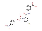 3-[[[(2S,4S)-4-MERCAPTO-1-(4-NITROBENZYLOXY)CARBONYL-2-PYRROLIDINYL]CARBONYL]AMINO]BENZOIC ACID