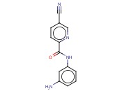 N-(3-AMINOPHENYL)-5-<span class='lighter'>CYANOPYRIDINE</span>-2-CARBOXAMIDE