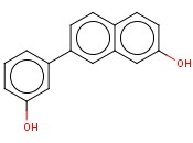 7-(3-HYDROXYPHENYL)-2-<span class='lighter'>NAPHTHOL</span>
