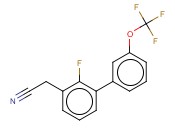 2-FLUORO-3'-(TRIFLUOROMETHOXY)BIPHENYL-3-ACETONITRILE