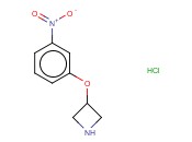 3-(3-硝基苯氧基)<span class='lighter'>氮</span><span class='lighter'>杂</span><span class='lighter'>环</span><span class='lighter'>丁烷</span><span class='lighter'>盐酸盐</span>