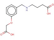 4-(3-CARBOXYMETHOXY-BENZYLAMINO)-<span class='lighter'>BUTYRIC</span> ACID