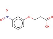 3-(3-<span class='lighter'>硝基苯</span><span class='lighter'>氧基</span>)丙酸
