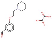 3-[2-(1-哌啶基)<span class='lighter'>乙</span><span class='lighter'>氧基</span>]<span class='lighter'>苯</span><span class='lighter'>甲醛</span>草酸酯 1HCL