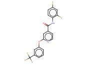 N-(2,4-DIFLUOROPHENYL)-2-[3-(TRIFLUOROMETHYL)PHENOXY]<span class='lighter'>ISONICOTINAMIDE</span>
