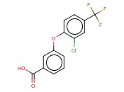 3-[2-<span class='lighter'>氯</span>-4-(<span class='lighter'>三</span><span class='lighter'>氟</span><span class='lighter'>甲基</span>)<span class='lighter'>苯</span>氧基]苯甲酸