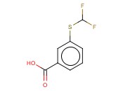 3-(Difluoromethylthio)benzoic acid