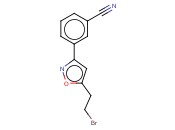 3-(5-(2-BROMOETHYL)ISOXAZOL-3-YL)BENZONITRILE