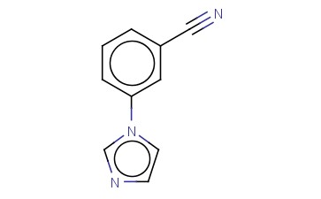 3-(1H-咪唑-1-基)<span class='lighter'>苯</span><span class='lighter'>甲</span><span class='lighter'>腈</span>