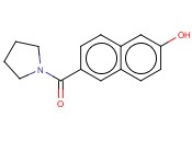6-(PYRROLIDIN-1-YLCARBONYL)-2-<span class='lighter'>NAPHTHOL</span>