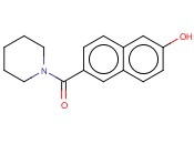 6-(PIPERIDIN-1-YLCARBONYL)-2-<span class='lighter'>NAPHTHOL</span>