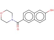 6-(MORPHOLIN-1-YLCARBONYL)-2-<span class='lighter'>NAPHTHOL</span>