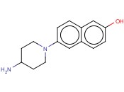 6-(4-AMINO-1-PIPERIDINYL)-2-<span class='lighter'>NAPHTHOL</span>