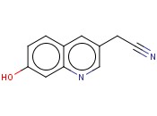 7-HYDROXYQUINOLINE-3-<span class='lighter'>ACETONITRILE</span>