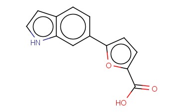 5-(1H-INDOL-6-YL)-<span class='lighter'>2-FUROIC</span> ACID