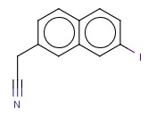 2-(7-IODONAPHTHALEN-2-YL)<span class='lighter'>ACETONITRILE</span>