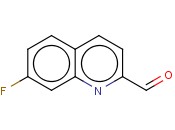 7-FLUORO-2-<span class='lighter'>QUINOLINECARBOXALDEHYDE</span>