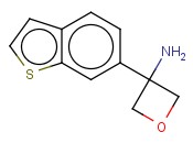 3-(BENZO[B]THIOPHEN-6-YL)OXETAN-3-AMINE