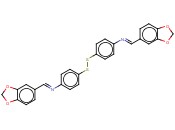 4-(PIPERONYLIDENEAMINO)PHENYL <span class='lighter'>DISULFIDE</span>