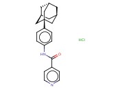 N-(P-(1-ADAMANTYL)PHENYL)<span class='lighter'>ISONICOTINAMIDE</span> HYDROCHLORIDE