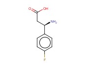 (R)-3-<span class='lighter'>AMINO</span>-3-(4-FLUORO-PHENYL)-<span class='lighter'>PROPIONIC</span> ACID