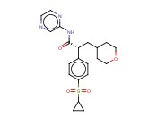 2H-PYRAN-4-PROPANAMIDE, A-[4-(CYCLOPROPYLSULFONYL)PHENYL]TETRAHYDRO-N-2-PYRAZINYL, (AR)-