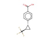 (+/-)-4-(TRANS-2-(TRIFLUOROMETHYL)CYCLOPROPYL)BENZOIC ACID