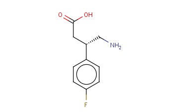 (S)-4-<span class='lighter'>氨基</span>-3-(4-氟苯基)<span class='lighter'>丁酸</span>