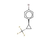 (+/-)-1-BROMO-4-(TRANS-2-(TRIFLUOROMETHYL)CYCLOPROPYL)BENZENE