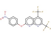 1,8-二氮杂萘，7-（4-<span class='lighter'>硝基苯</span><span class='lighter'>氧基</span>）-2,4-双（<span class='lighter'>三</span><span class='lighter'>氟</span>甲基）-（9CI）