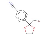 4-[2-(<span class='lighter'>溴</span>甲基)-1,3-二噁烷-2-基]<span class='lighter'>苯</span><span class='lighter'>甲</span><span class='lighter'>腈</span>