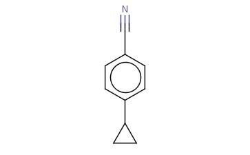 4-环丙基<span class='lighter'>苯</span><span class='lighter'>甲</span><span class='lighter'>腈</span>