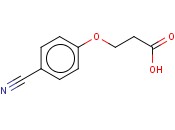 3-(4-CYANOPHENOXY)<span class='lighter'>PROPIONIC</span> ACID