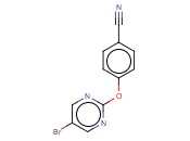 4-[(5-Bromo-2-pyrimidinyl)oxy]benzenecarbonitrile