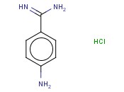 4-<span class='lighter'>AMINO</span>BENZAMIDINE HYDROCHLORIDE