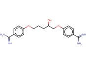 1,5-BIS(4-AMIDINOPHENOXY)-2-PENTANOL