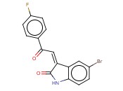 5-BROMO-3-(2-(4-FLUOROPHENYL)-2-OXOETHYLIDINE)-1,3-DIHYDROINDOL-2-ONE