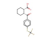 CIS-2-[4-(TRIFLUOROMETHYLTHIO)BENZOYL]CYCLOHEXANE-1-CARBOXYLIC ACID