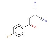 2-[2-(4-FLUOROPHENYL)-2-<span class='lighter'>OXOETHYL</span>]MALONONITRILE