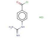 4-胍<span class='lighter'>基</span><span class='lighter'>苯</span>甲酰氯<span class='lighter'>盐酸盐</span>