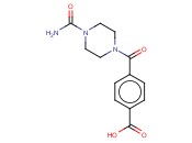 4-(4-<span class='lighter'>氨基</span><span class='lighter'>甲</span><span class='lighter'>酰</span><span class='lighter'>基</span>哌嗪-1-羰基)<span class='lighter'>苯</span>酸
