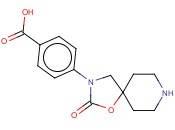 4-(2-OXO-1-OXA-3,8-DIAZASPIRO[4.5]DECAN-3-YL)BENZOIC ACID