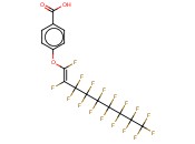 4-[(十七氟壬烯基)<span class='lighter'>氧基</span>]<span class='lighter'>苯甲酸</span>