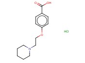 4-(2-PIPERIDINOETHOXY)BENZOIC ACID HYDROCHLORIDE