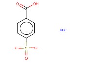 SODIUM 4-CARBOXYBENZENE-1-<span class='lighter'>SULFONATE</span>