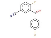 4-<span class='lighter'>氟</span>-3-(4-<span class='lighter'>氟</span>苯甲酰基)<span class='lighter'>苯</span><span class='lighter'>腈</span>