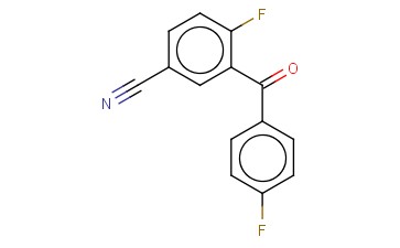 4-<span class='lighter'>氟</span>-3-(4-<span class='lighter'>氟</span>苯甲酰基)<span class='lighter'>苯</span><span class='lighter'>腈</span>