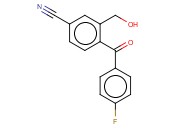 4-(4-FLUOROBENZOYL)-3-(HYDROXYMETHYL)BENZONITRILE